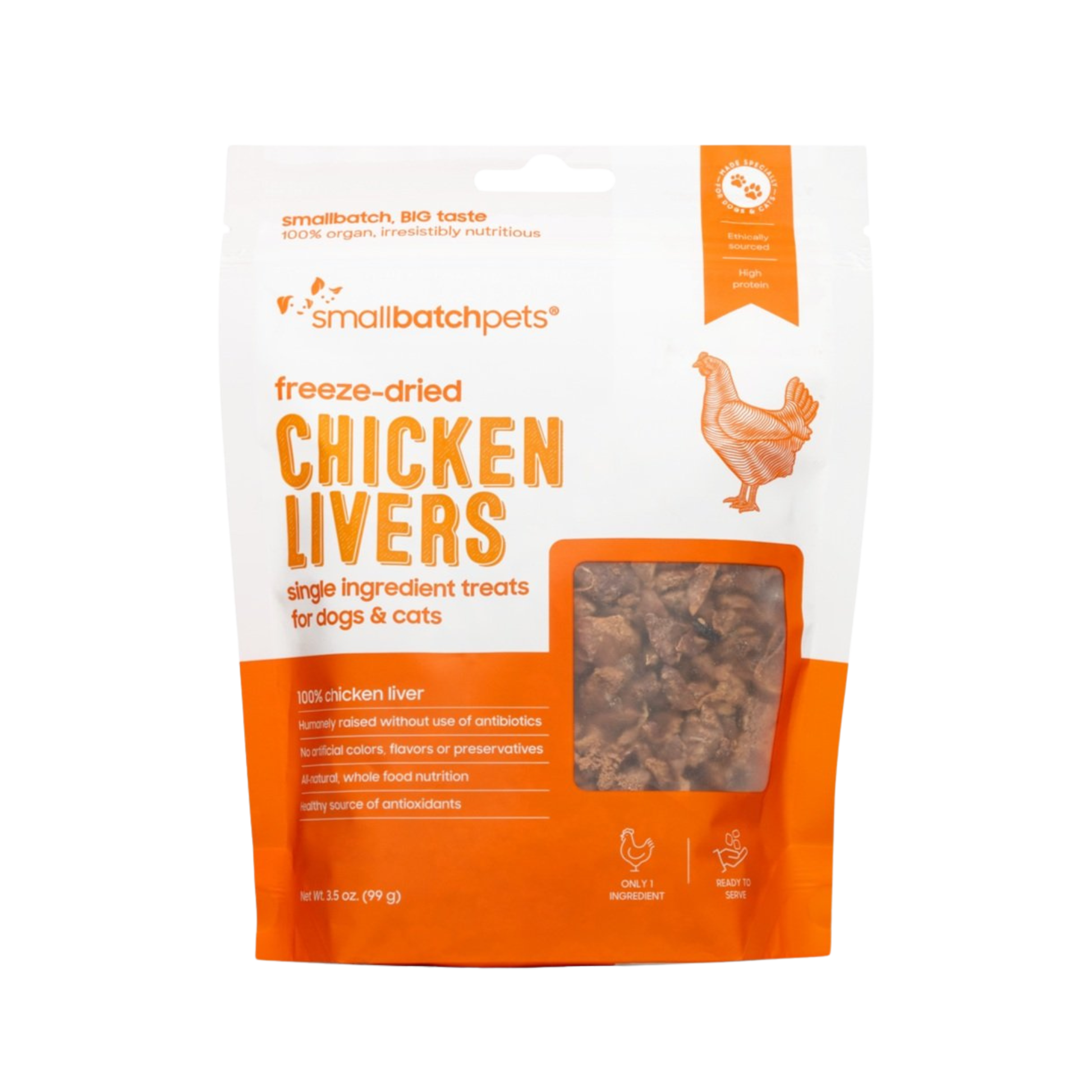 Smallbatch Freeze-Dried Liver Dog Treats