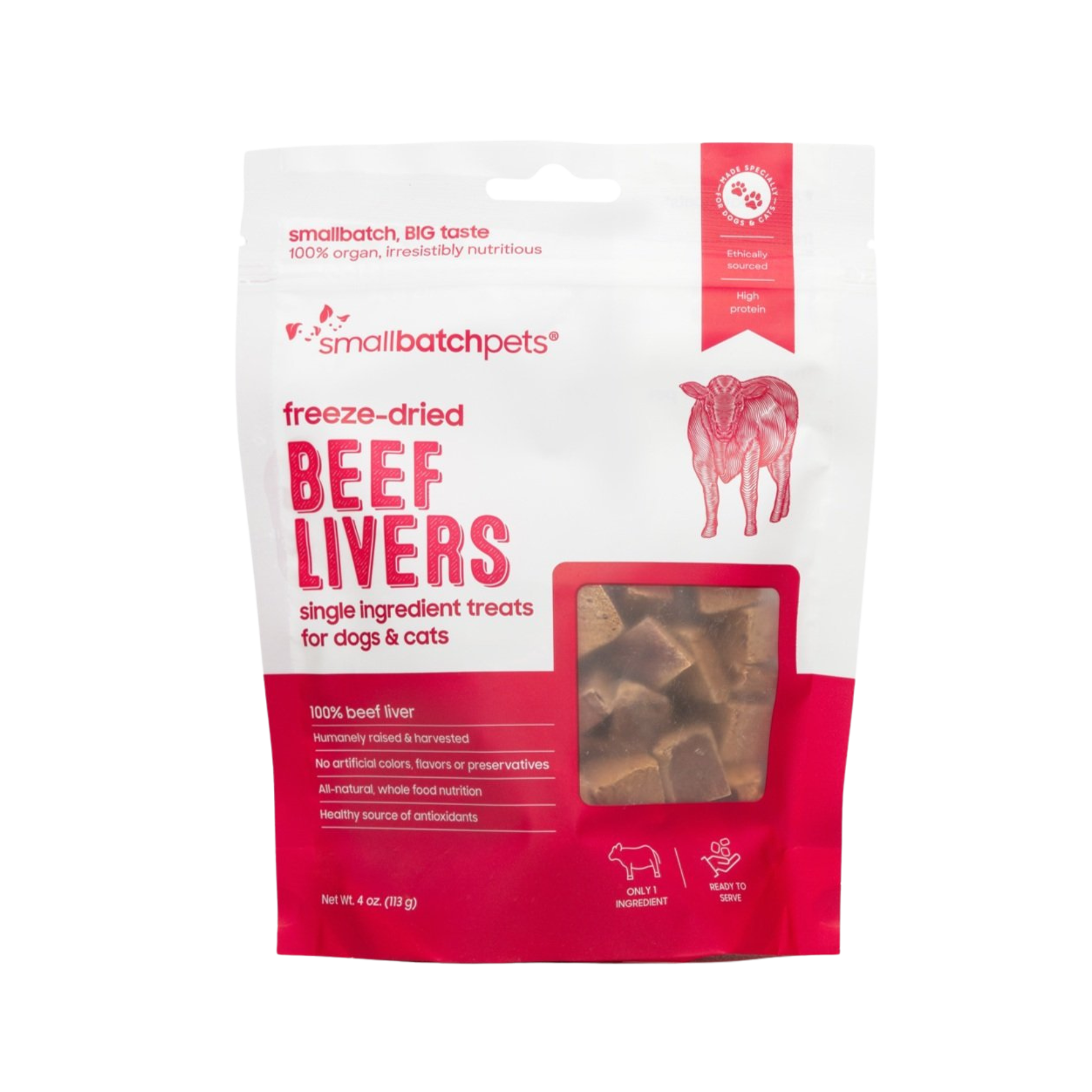 Smallbatch Freeze-Dried Liver Dog Treats