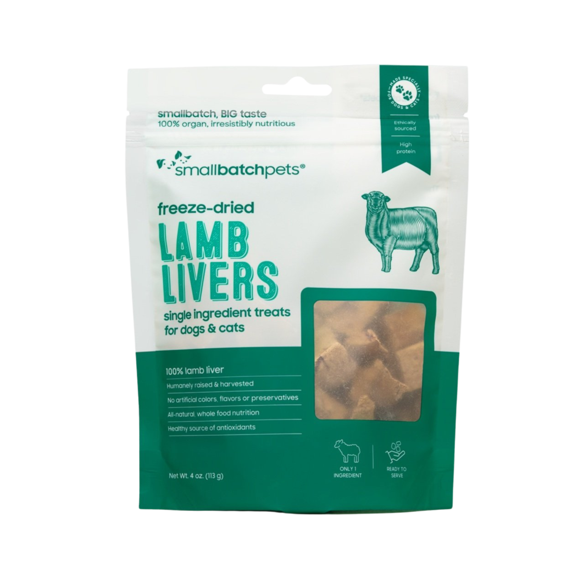 Smallbatch Freeze-Dried Liver Dog Treats