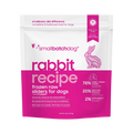 Smallbatch Frozen Raw Rabbit Recipe Sliders Dog Food
