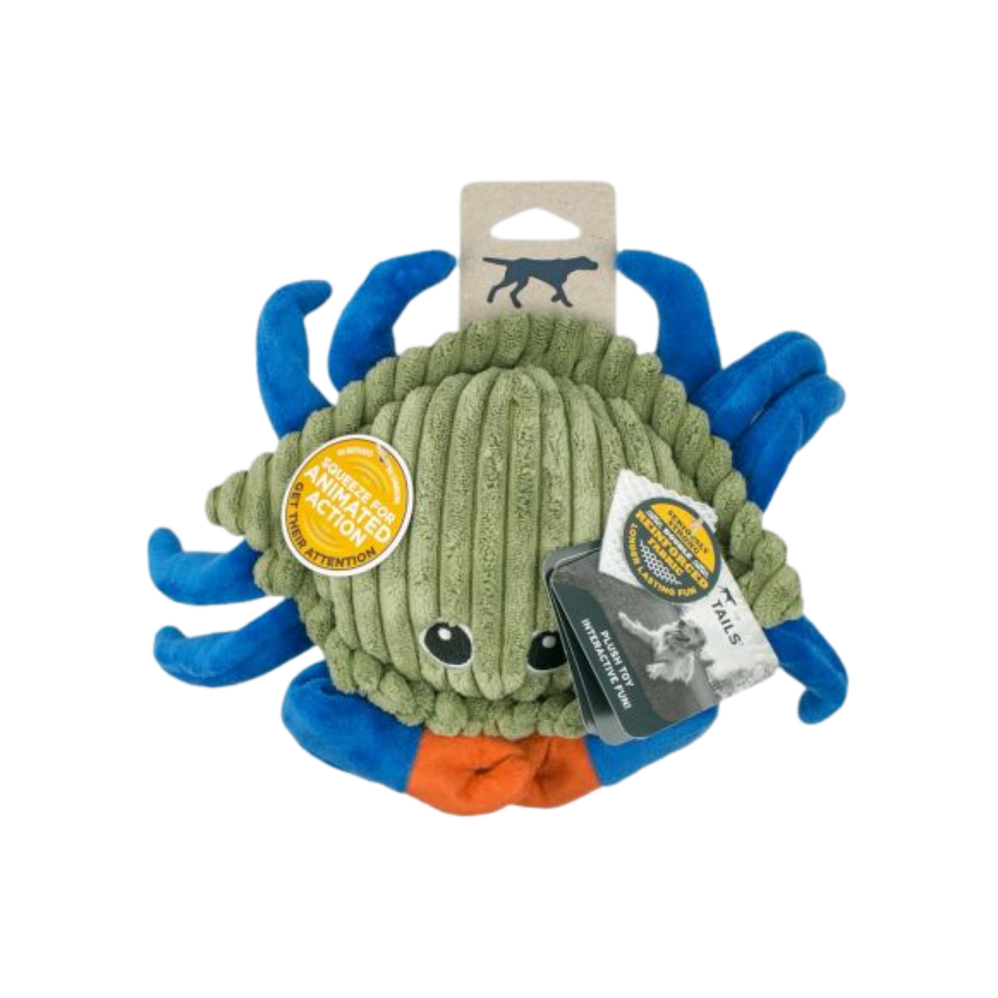 Tall Tails Animated Crab Toy