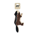 Tall Tails Chipmunk with Squeaker Dog Toy