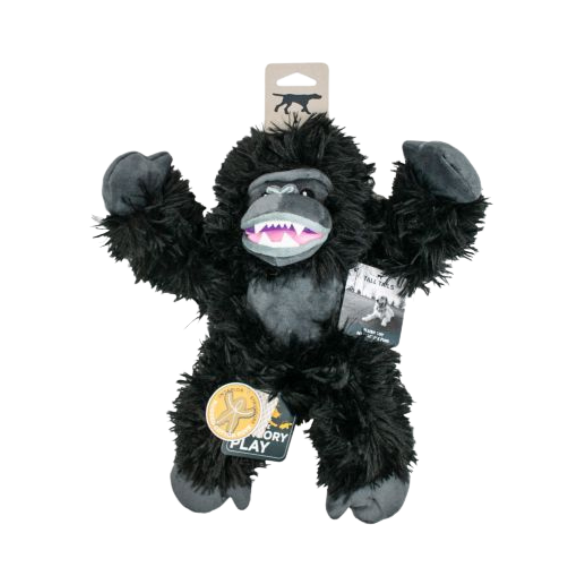 Tall Tails Gorilla Rope Body Dog Toy