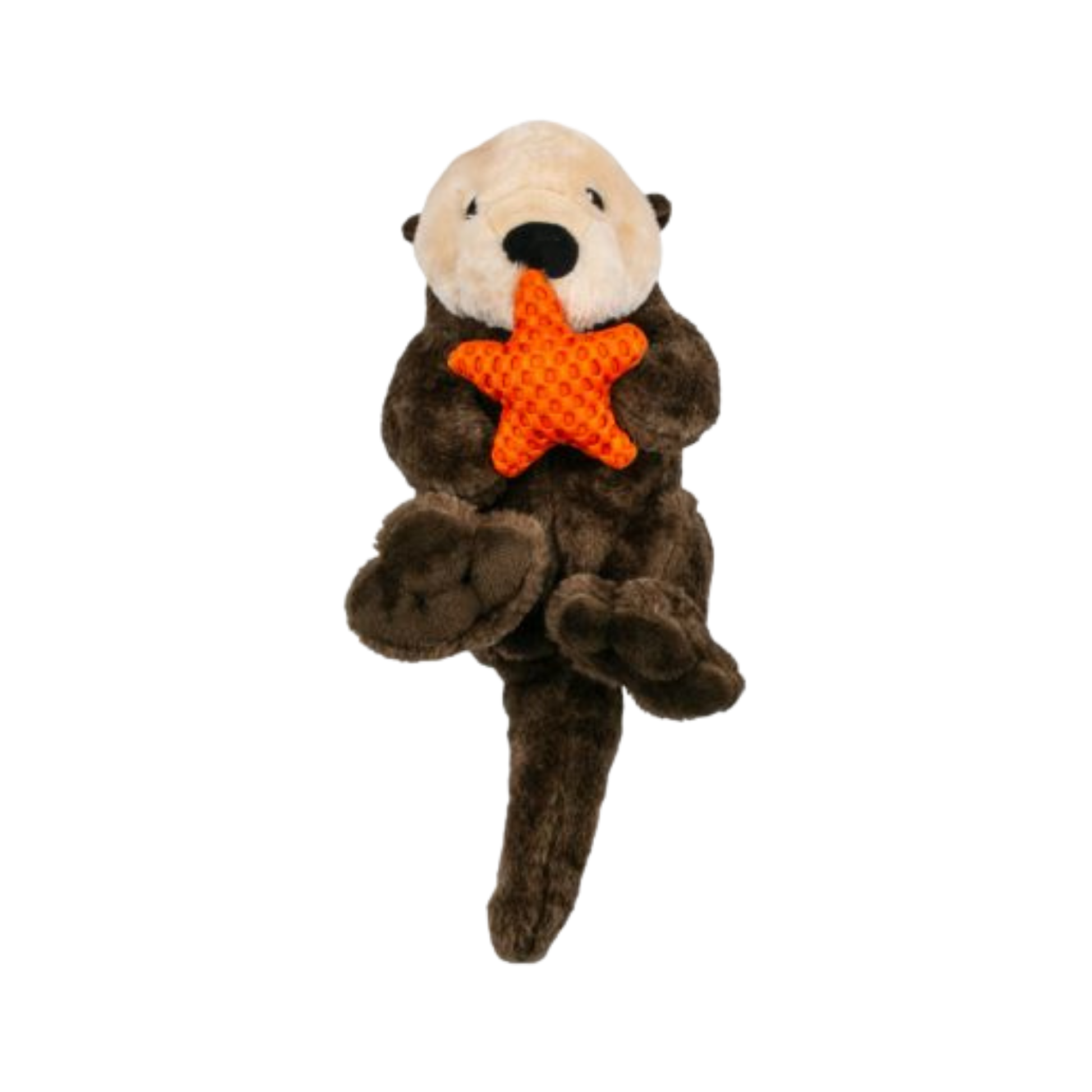Tall Tails Otter Rope Body Dog Toy