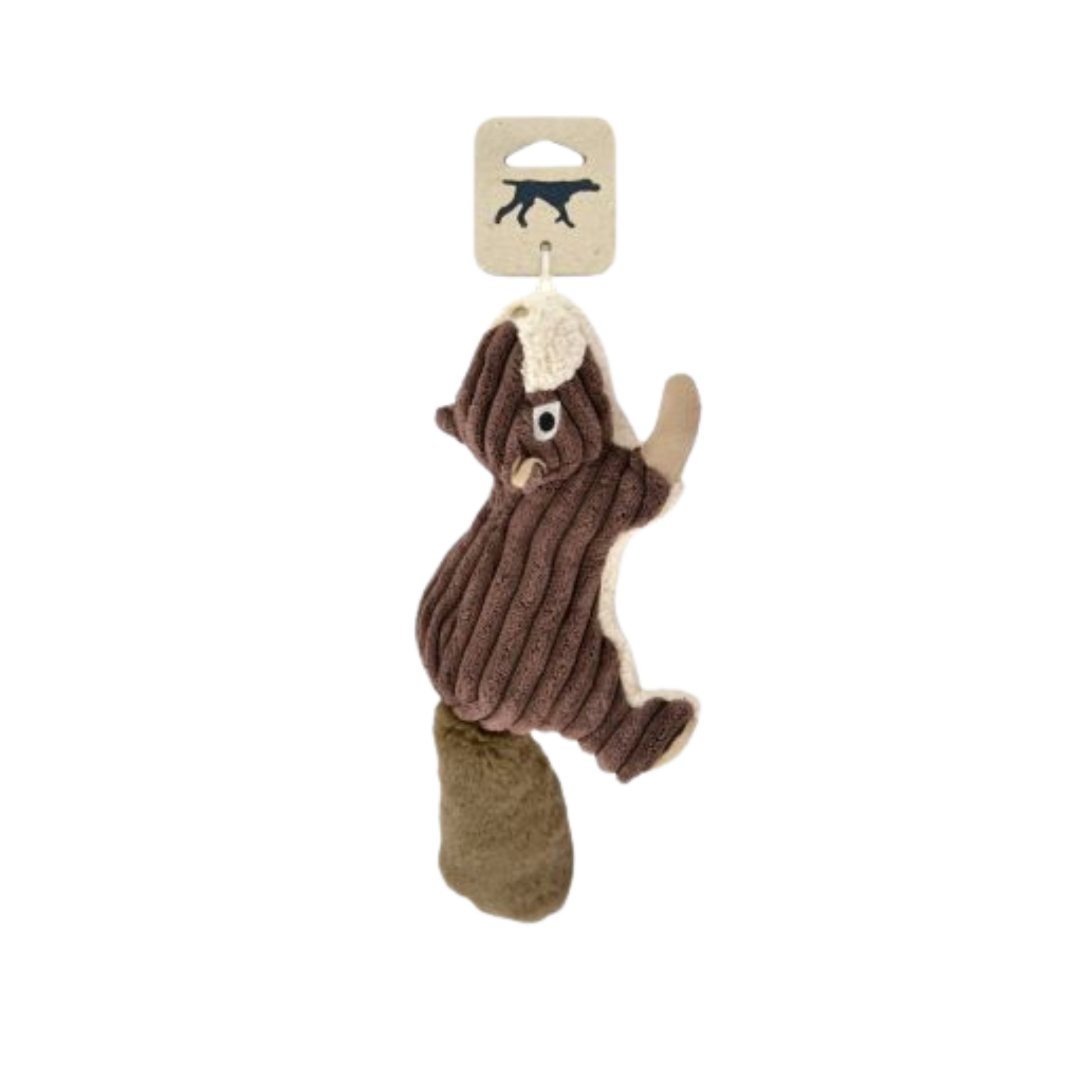 Tall Tails Squirrel with Squeaker Dog Toy