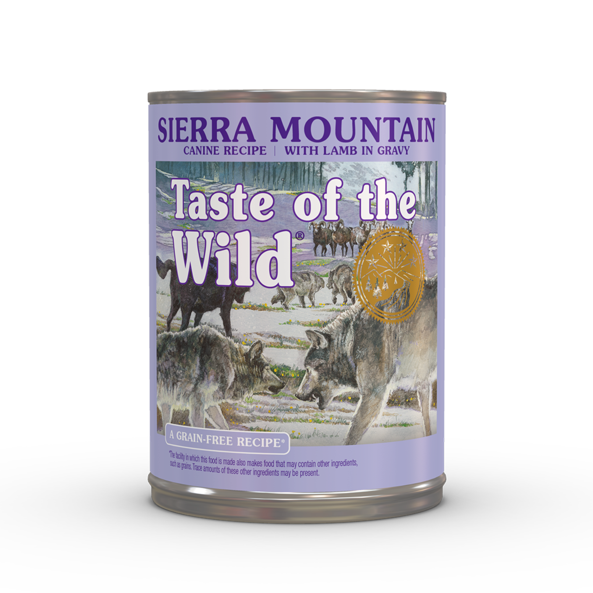 Taste of The Wild Sierra Mountain Canine Recipe with Lamb in Gravy