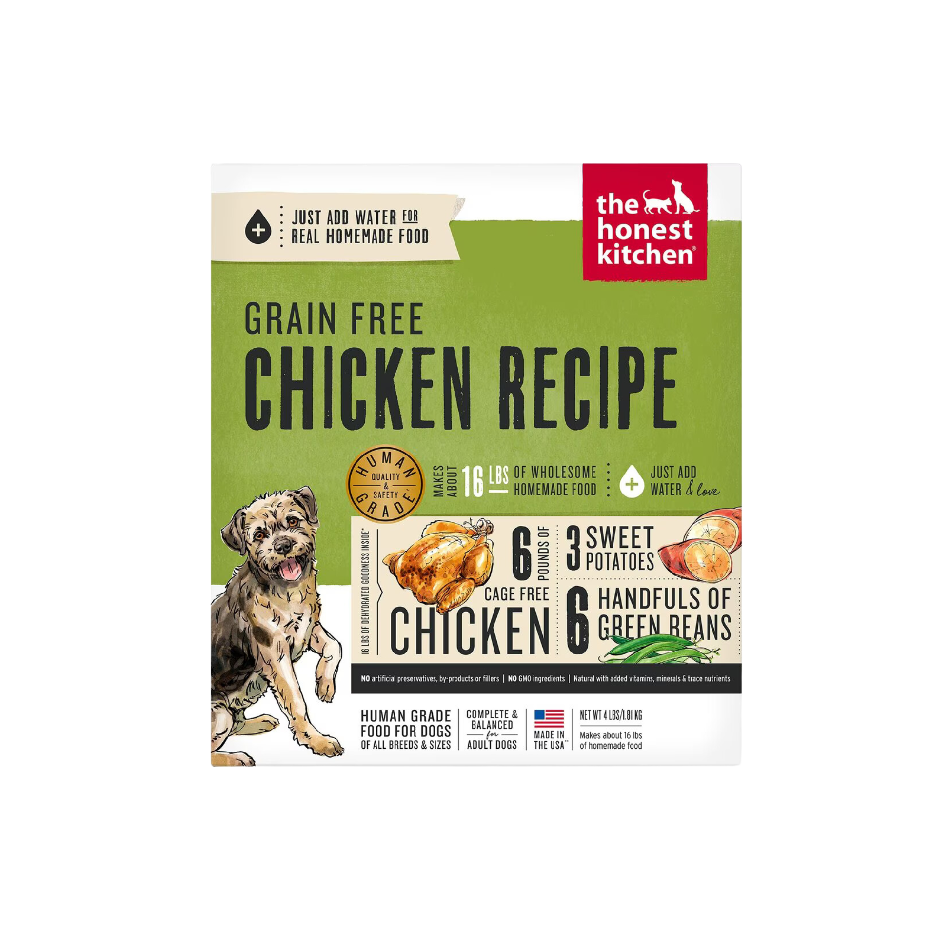 The Honest Kitchen Dehydrated Grain Free Chicken Dog Food
