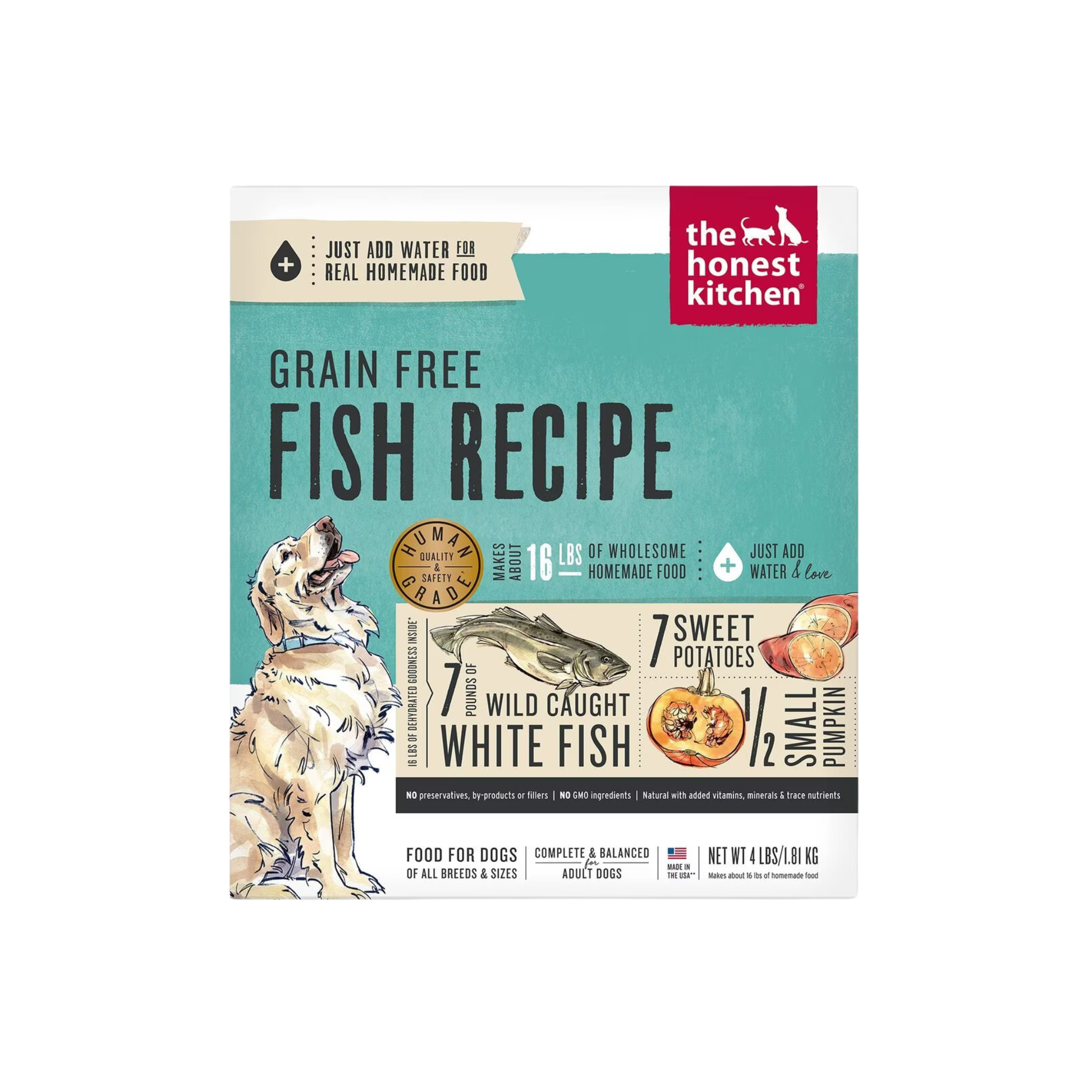 The Honest Kitchen Dehydrated Limited Ingredient Fish Dog Food