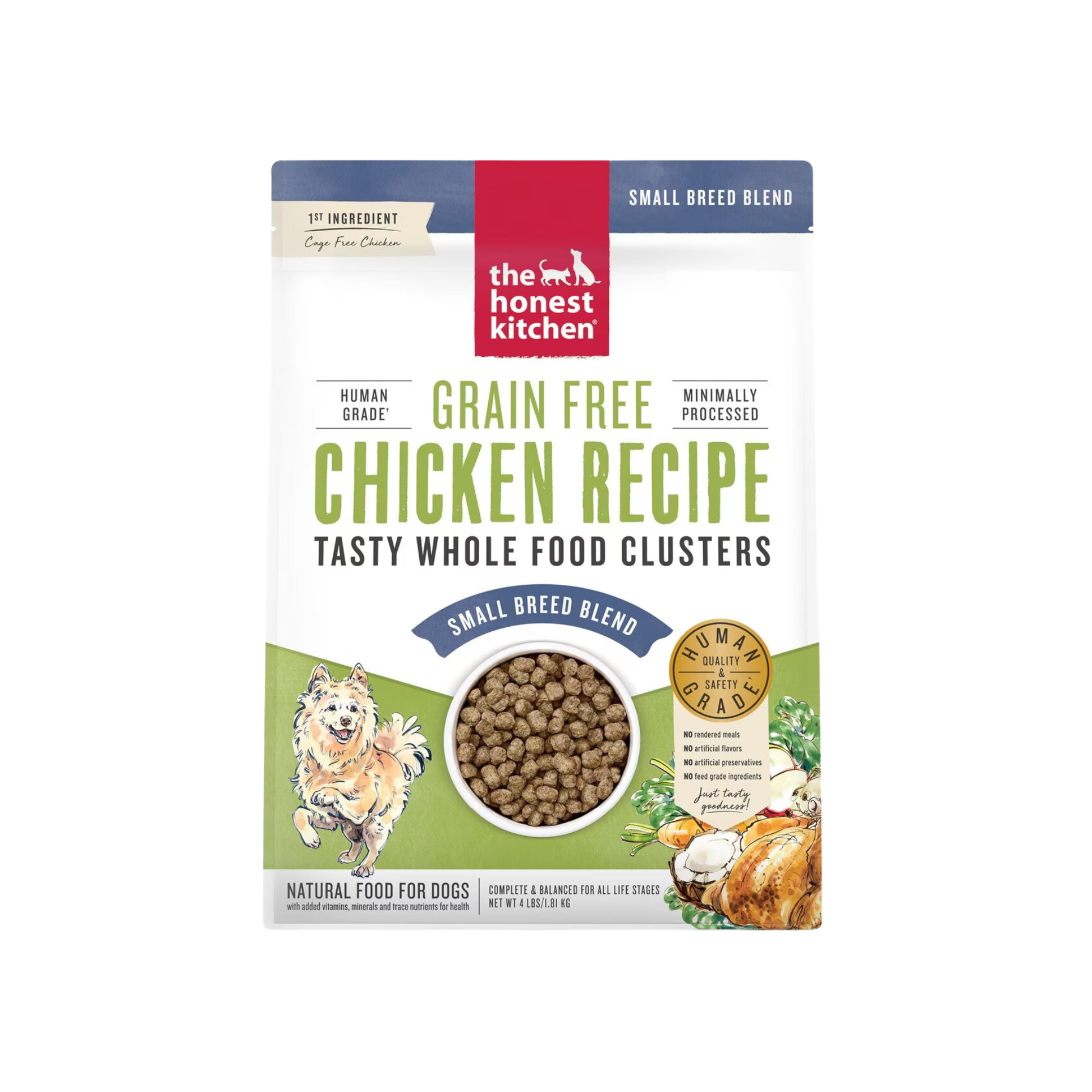 The Honest Kitchen Grain Free Chicken Clusters for Small Breeds