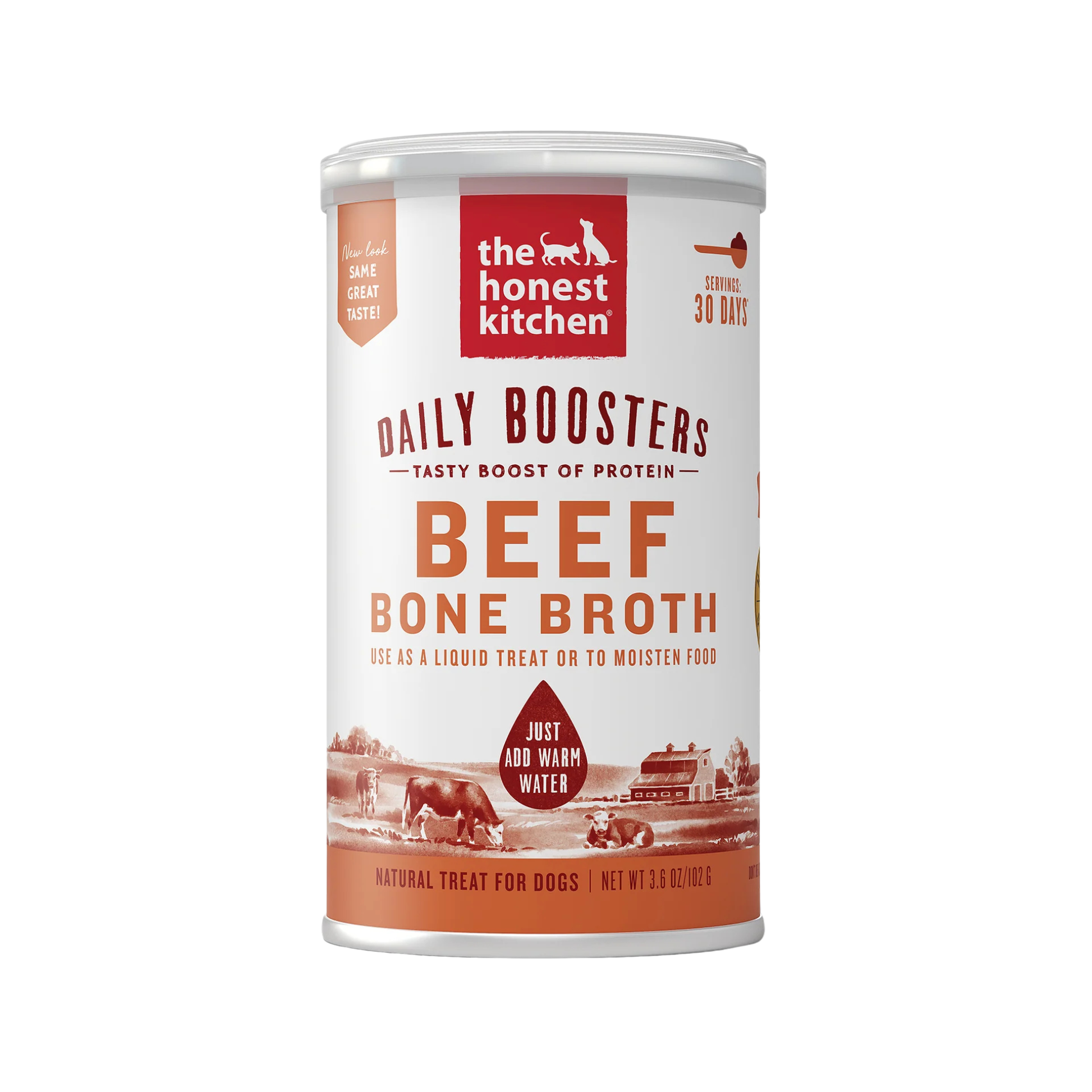 The Honest Kitchen Instant Beef Bone Broth with Turmeric
