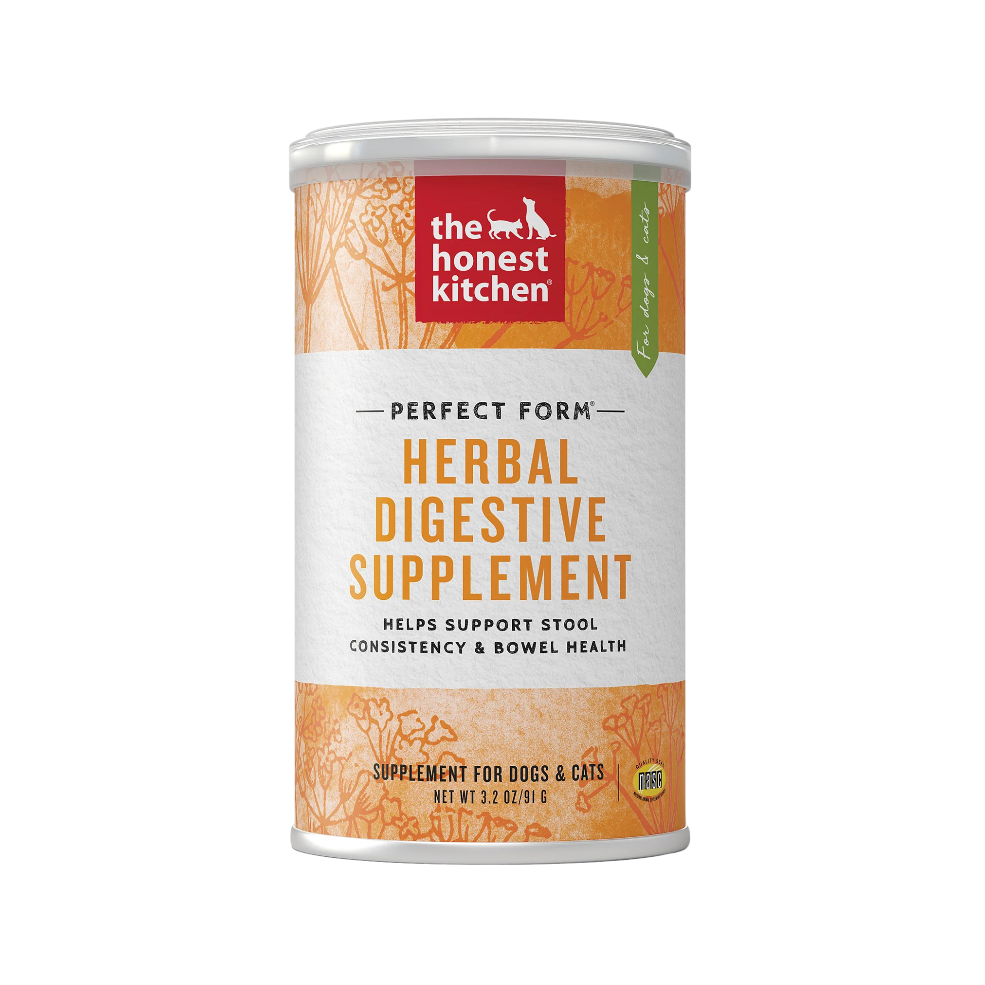 The Honest Kitchen Perfect Form Herbal Digestive Supplement for Dogs & Cats