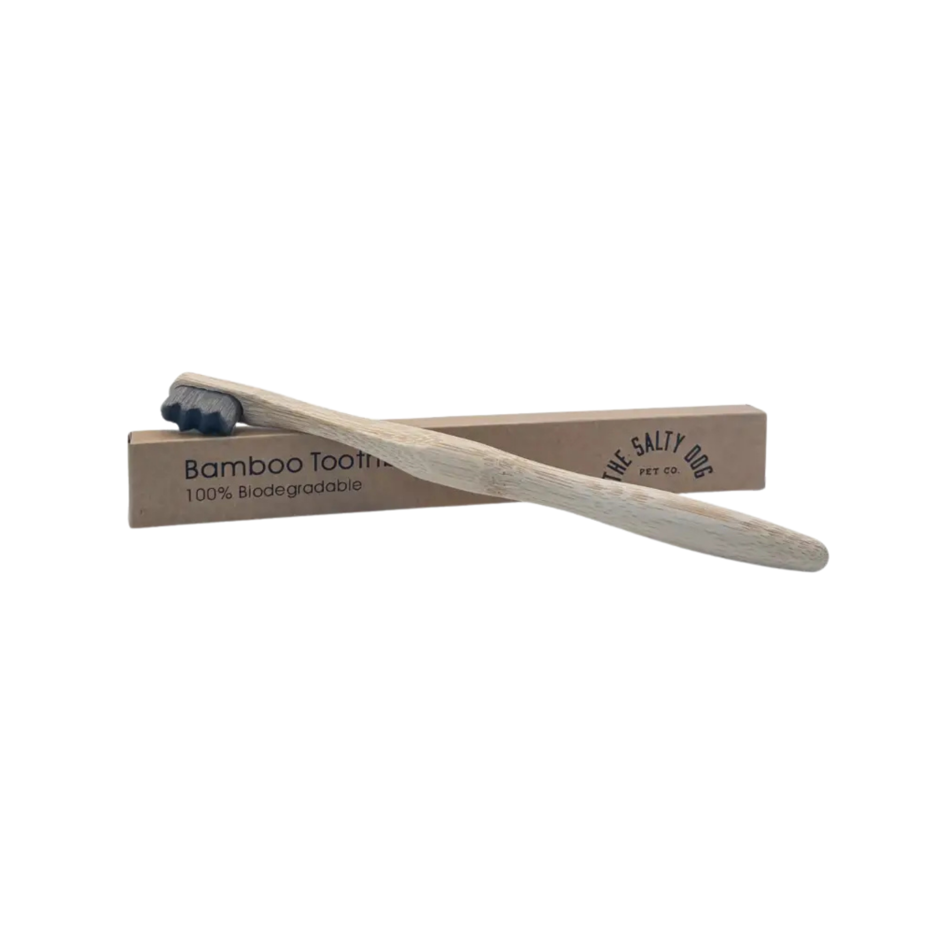 The Salty Dog Pet Co. Eco-Friendly Dog Toothbrush with Soft Bristles
