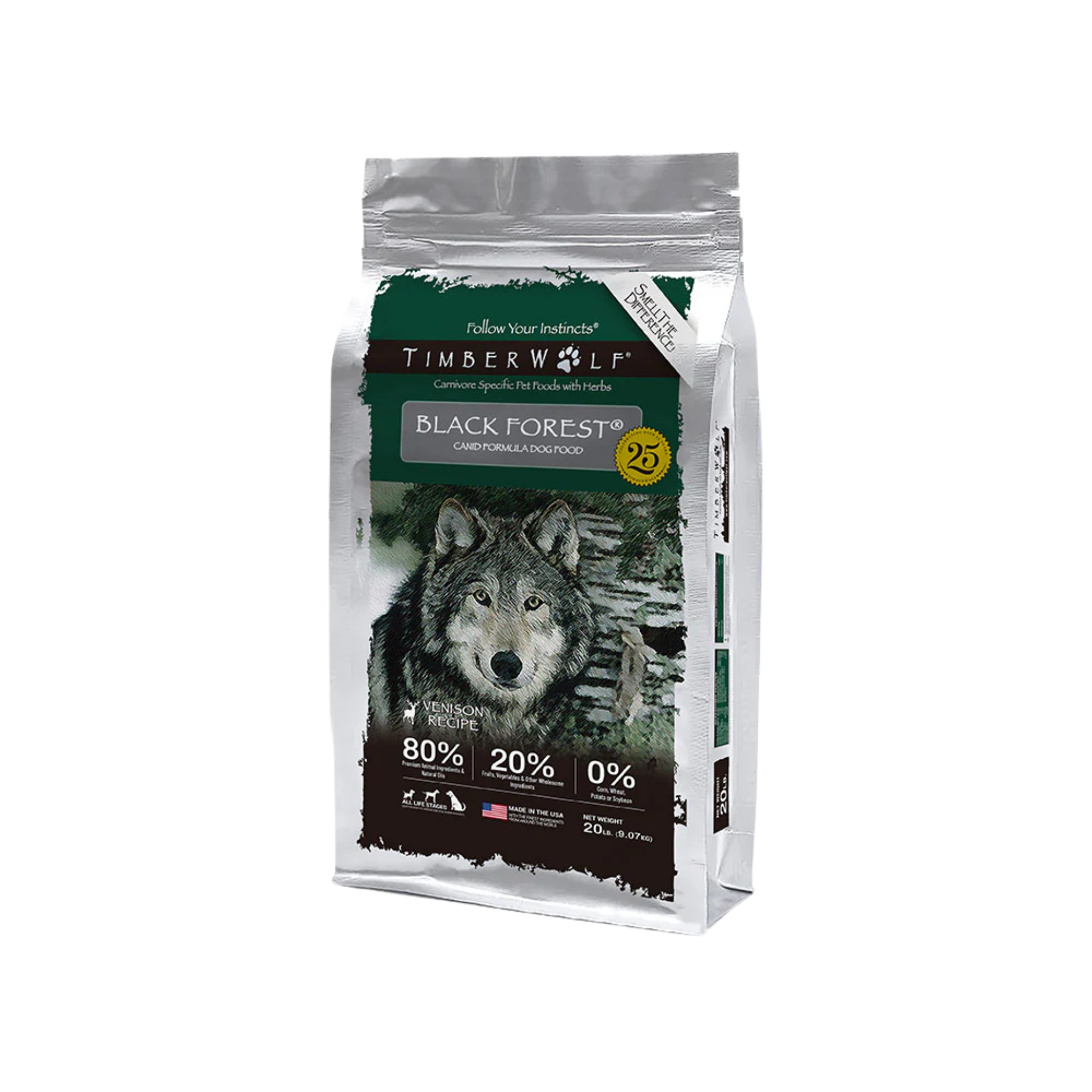 Timberwolf Black Forest Venison Recipe Dry Dog Food