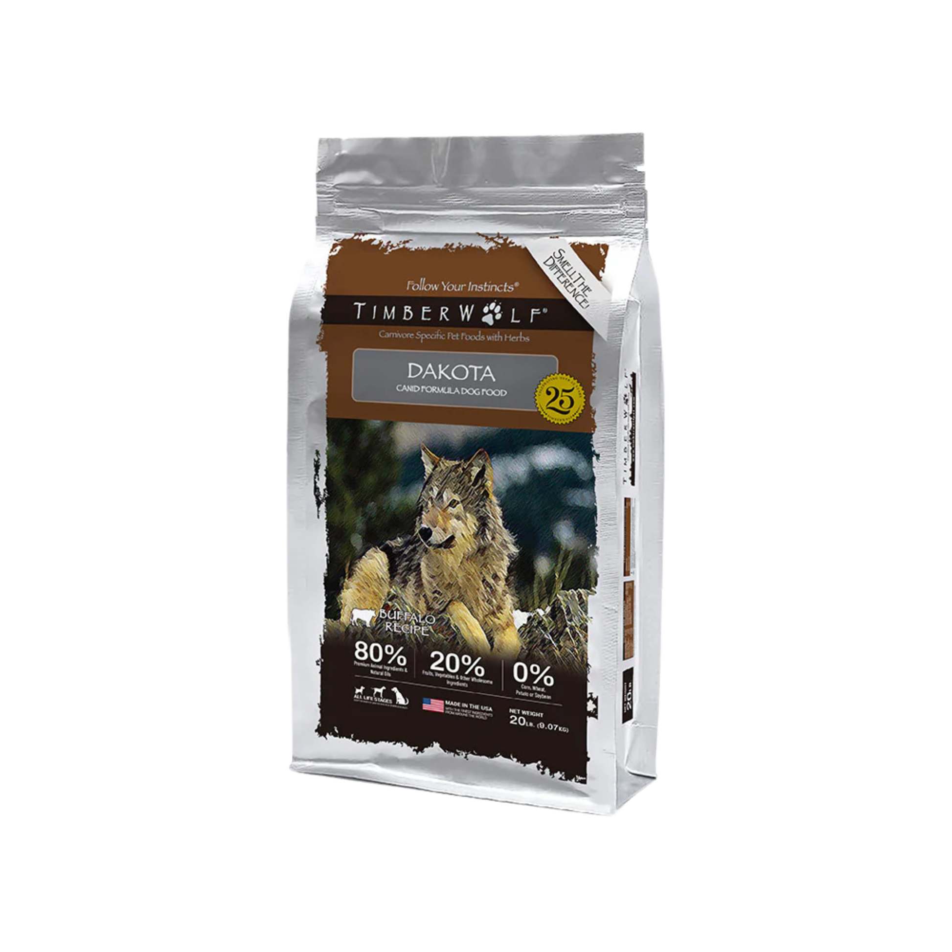 Timberwolf Dakota Buffalo Recipe Dry Dog Food