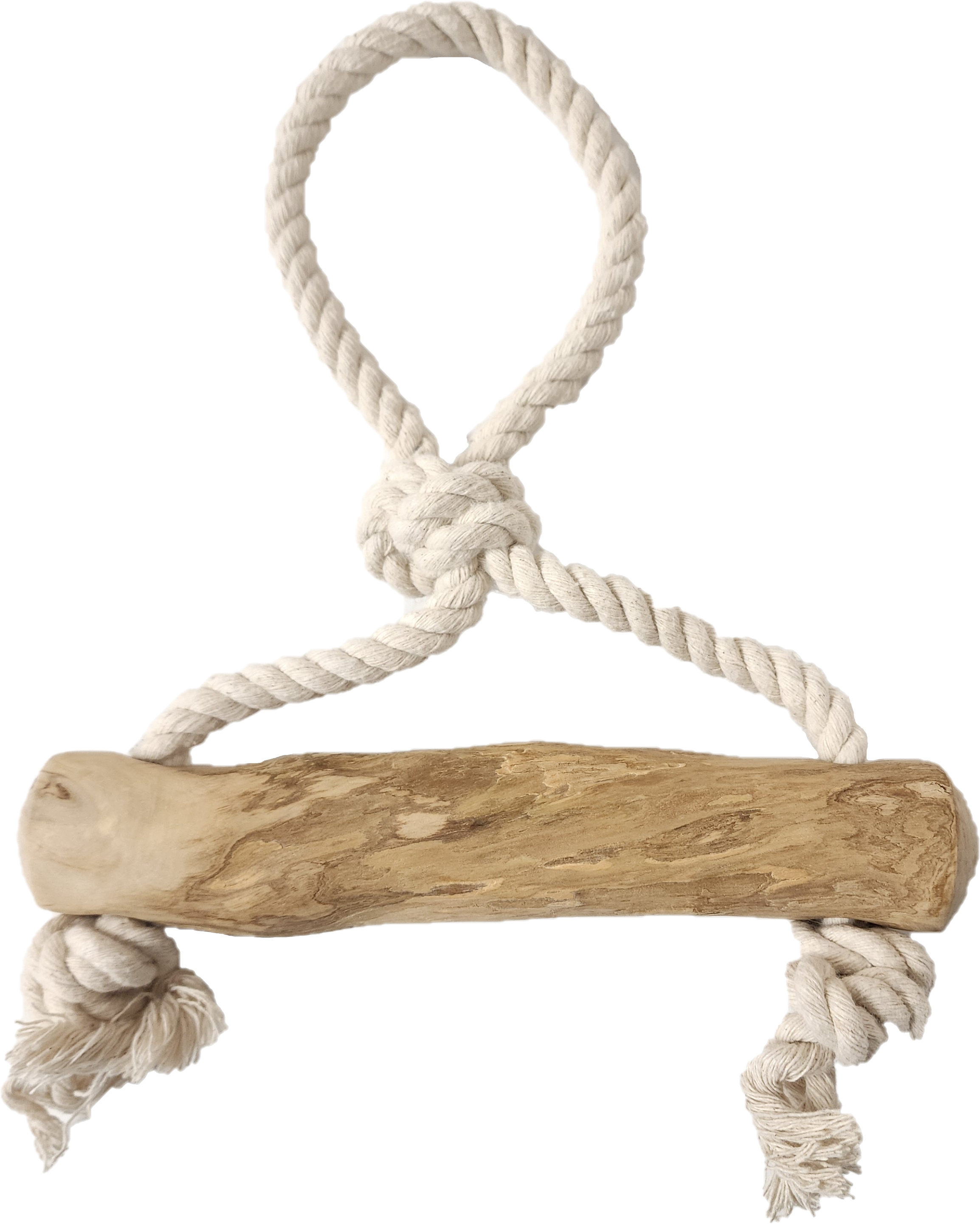 COFFEE WOOD and ROPE tug and chews! Made with real, ecologically sourced coffee wood. Great for tough chewers. Helps with Dental Hygiene!