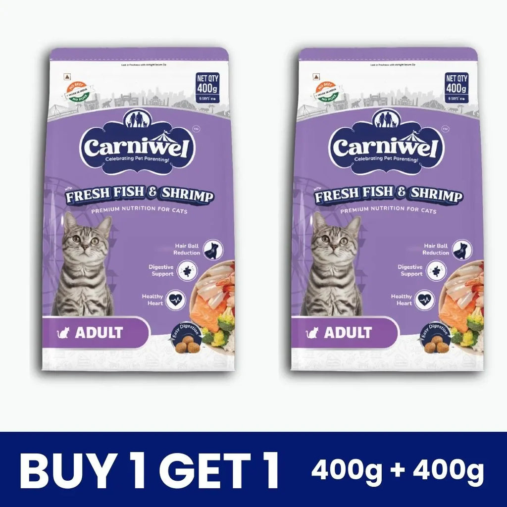 Carniwel Fresh Fish & Shrimp Cat Food, Adult (Pack of 2)