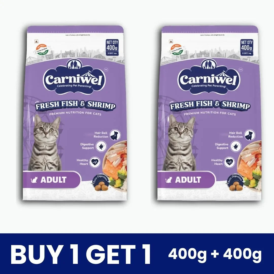 Carniwel Fresh Fish & Shrimp Cat Food, Adult (Pack of 2)