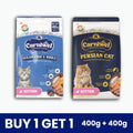 Carniwel Ocean Fish & Krill and Persian Kitten Food (Pack of 2)