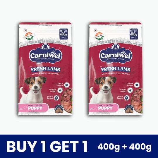 Carniwel Fresh Lamb Dog Food, Puppy | Small Breed (Pack of 2)