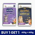 Carniwel Fresh Fish & Shrimp and Persian Cat Food, Adult (Pack of 2)