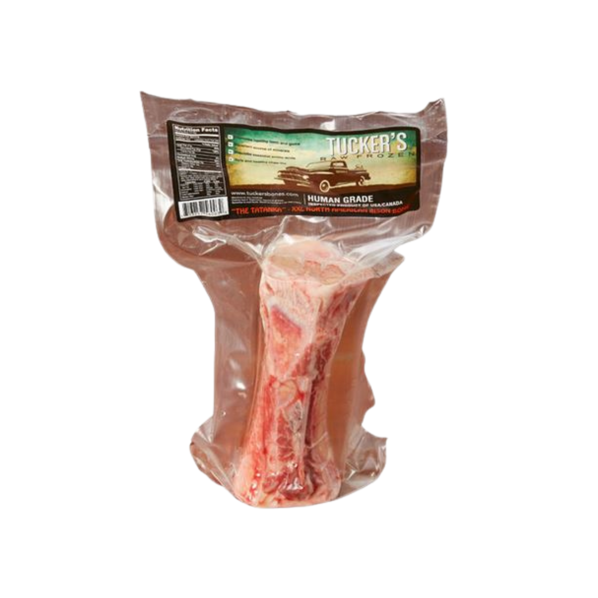 Tucker's Bison Tatanka Marrow Frozen Bone