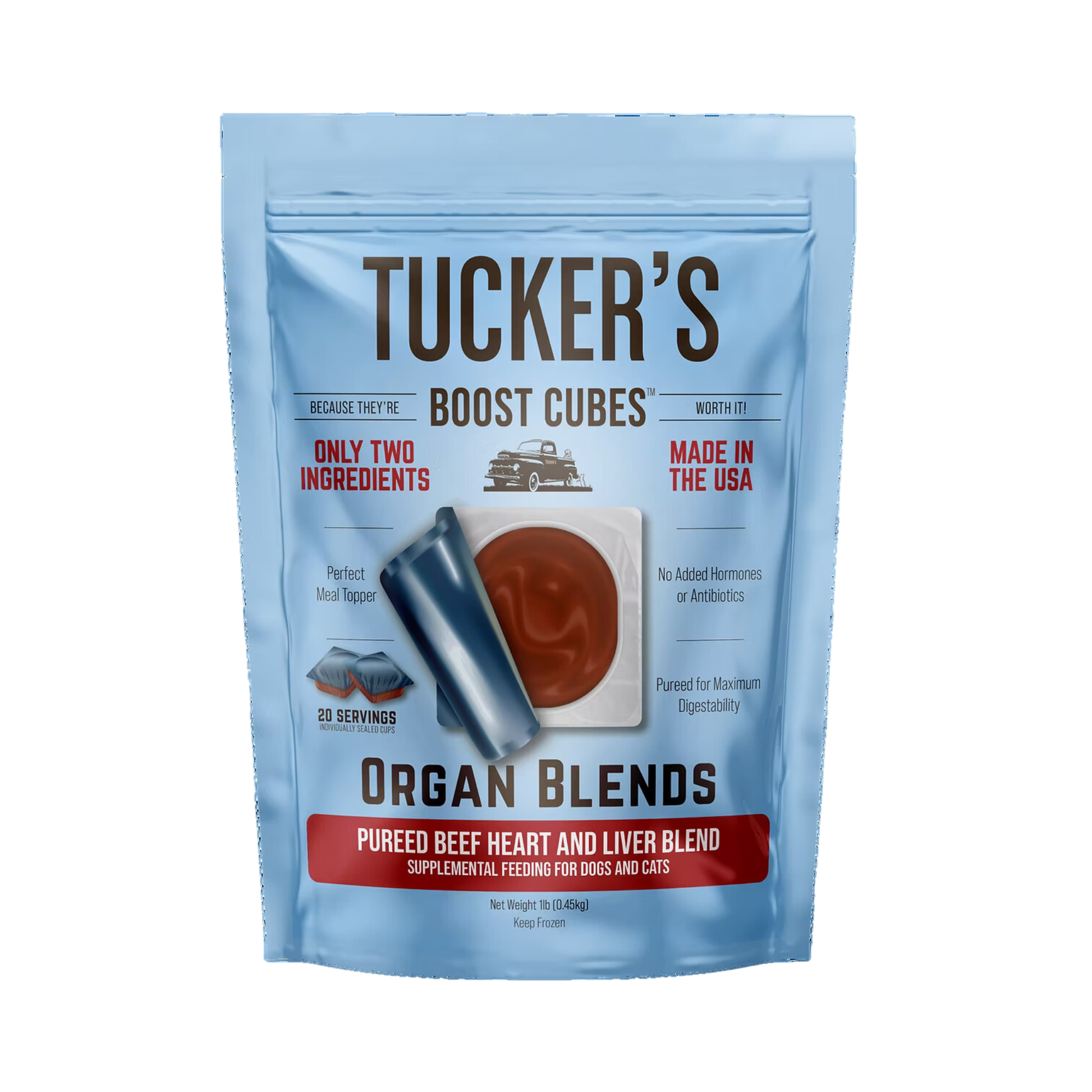 Tucker's Boost Cubes Organ Blends for Dogs & Cats