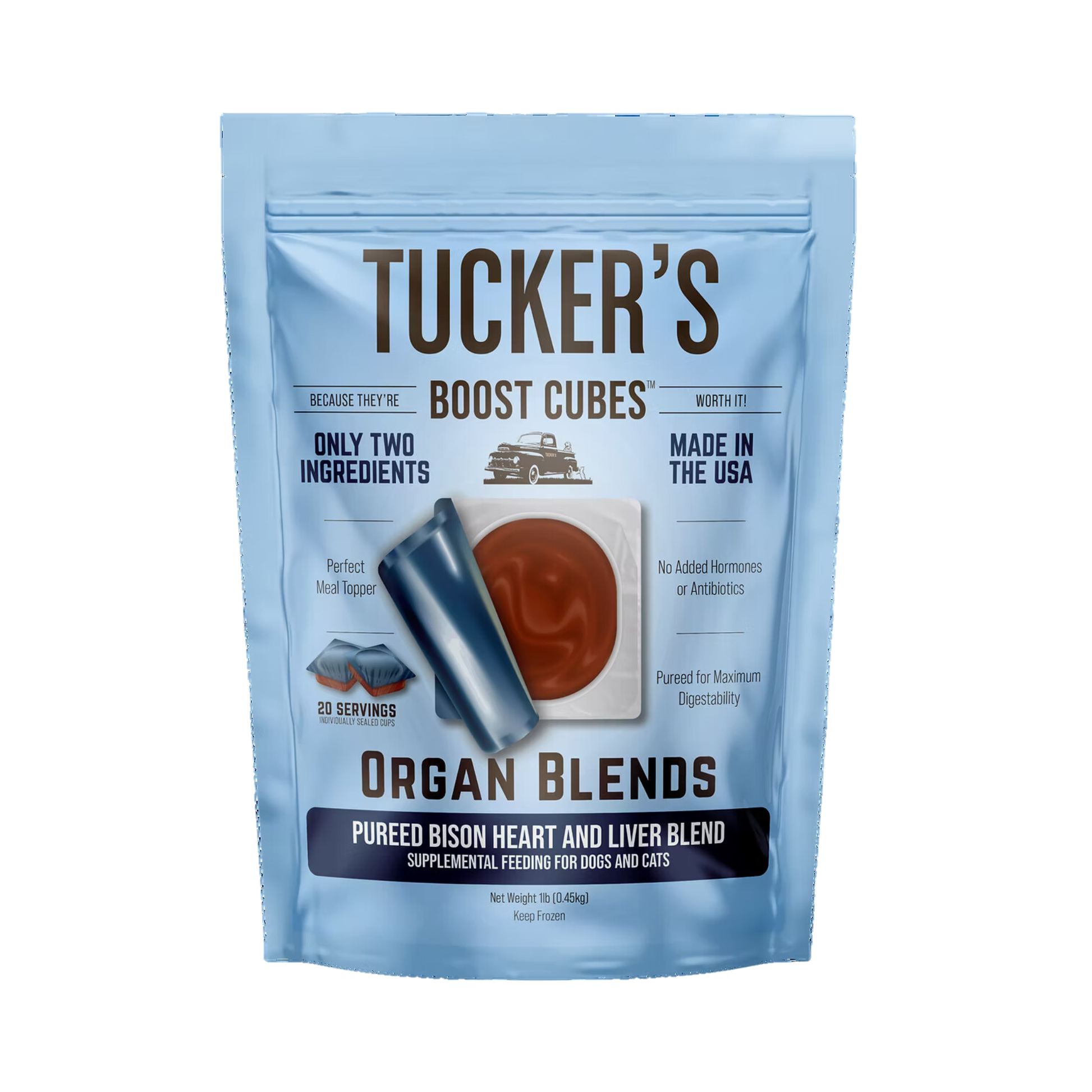 Tucker's Boost Cubes Organ Blends for Dogs & Cats