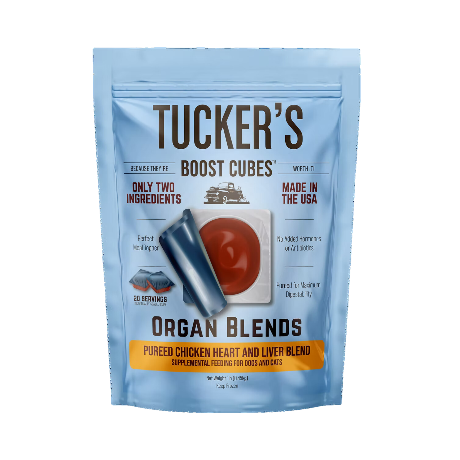 Tucker's Boost Cubes Organ Blends for Dogs & Cats