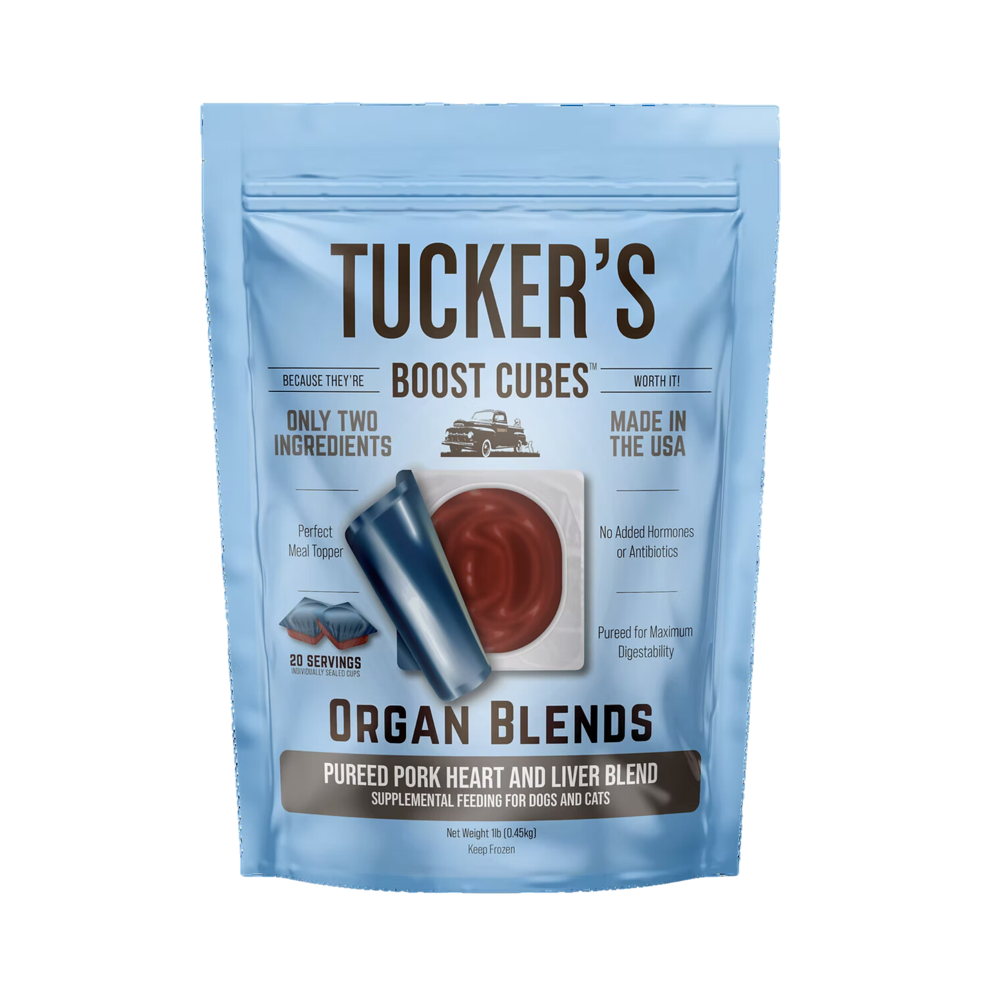 Tucker's Boost Cubes Organ Blends for Dogs & Cats
