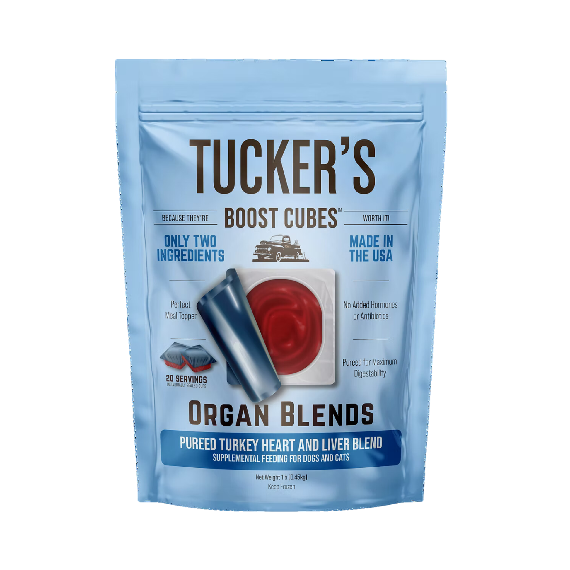 Tucker's Boost Cubes Organ Blends for Dogs & Cats