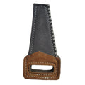 Tuff Toy Hand Saw Dog Chew Toy – Durable Leather & Wool Tug Toy for All Breeds, Eco-Friendly & Non-Toxic