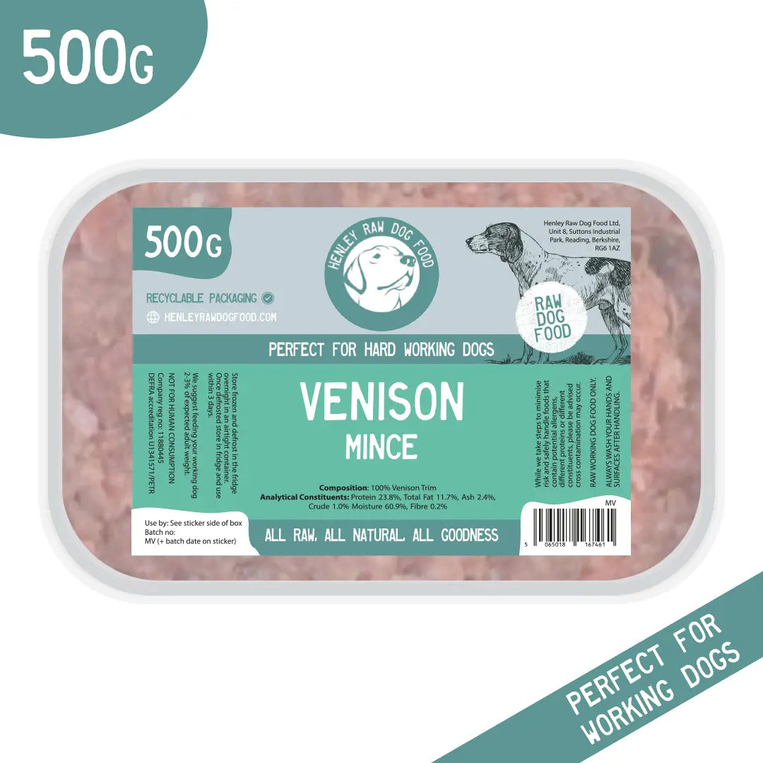 Henley Venison Mince 500g