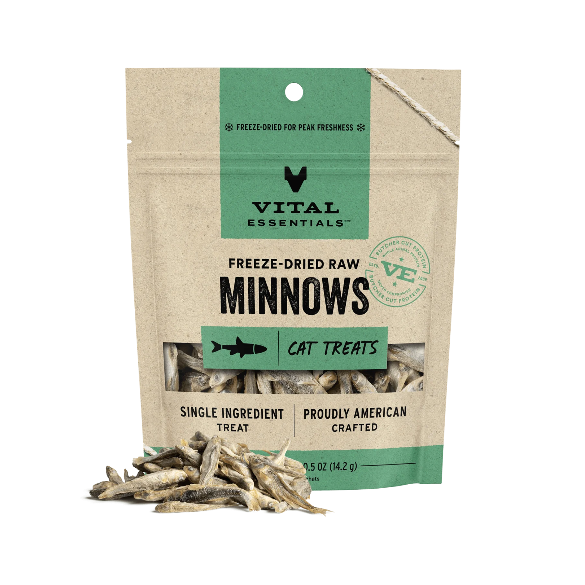 Vital Essentials Freeze-Dried Raw Minnows Cat Treats