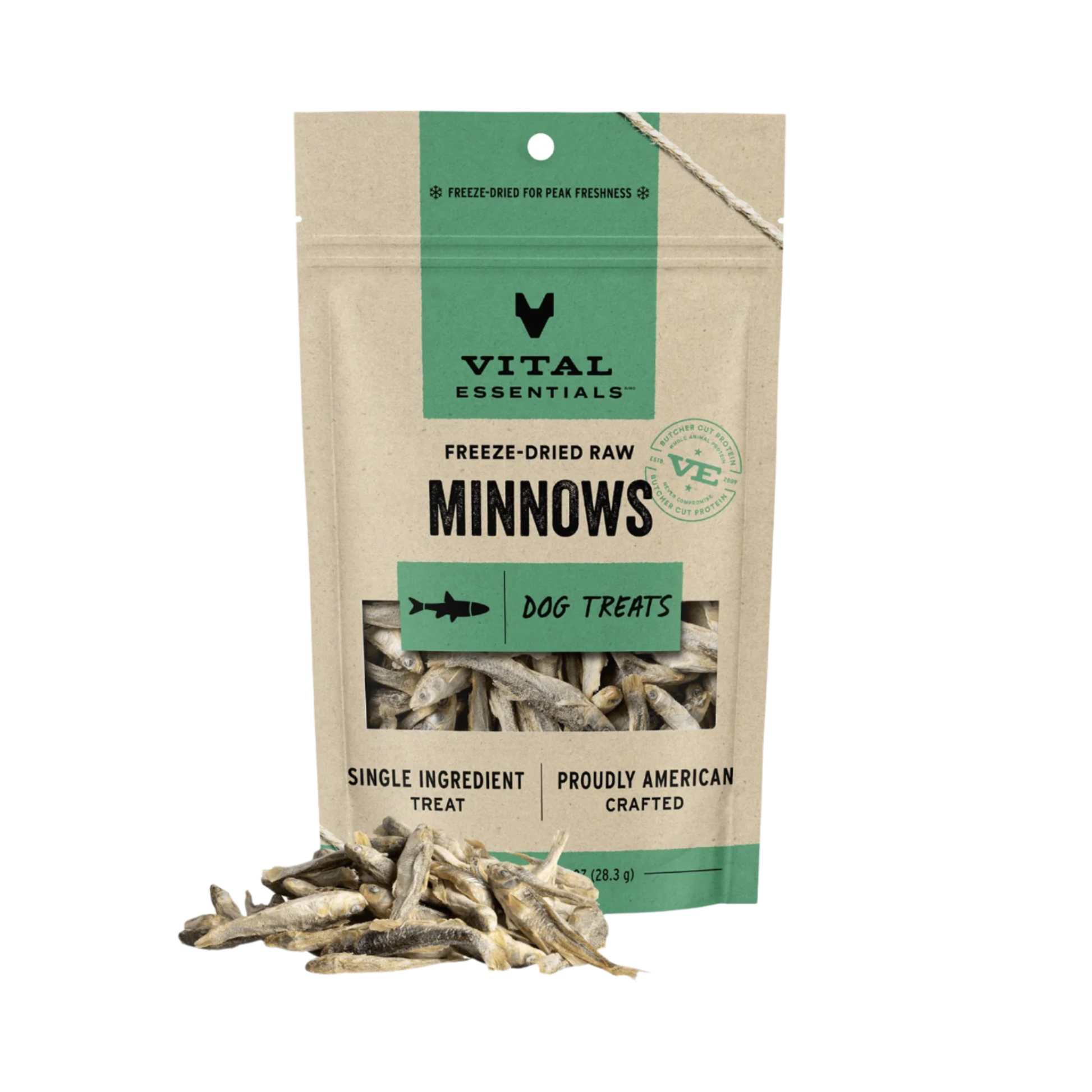 Vital Essentials Freeze-Dried Raw Minnows Dog Treats