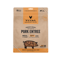 Vital Essentials Freeze-Dried Raw Pork Entree Soft Nibs Meal or Mixer for Dogs