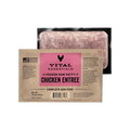 Vital Essentials Frozen Raw Chicken Entree Patty
