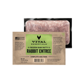 Vital Essentials Frozen Raw Rabbit Entree Patty