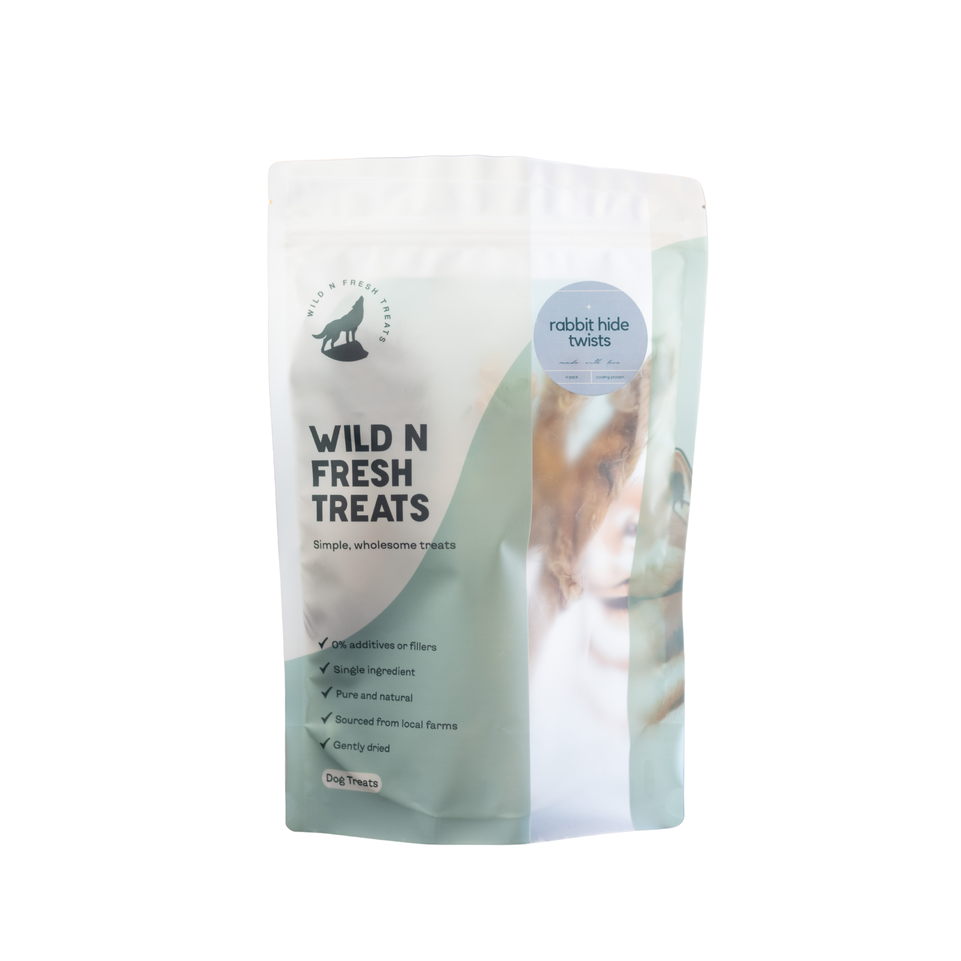 Wild N Fresh Rabbit Hide Twists
