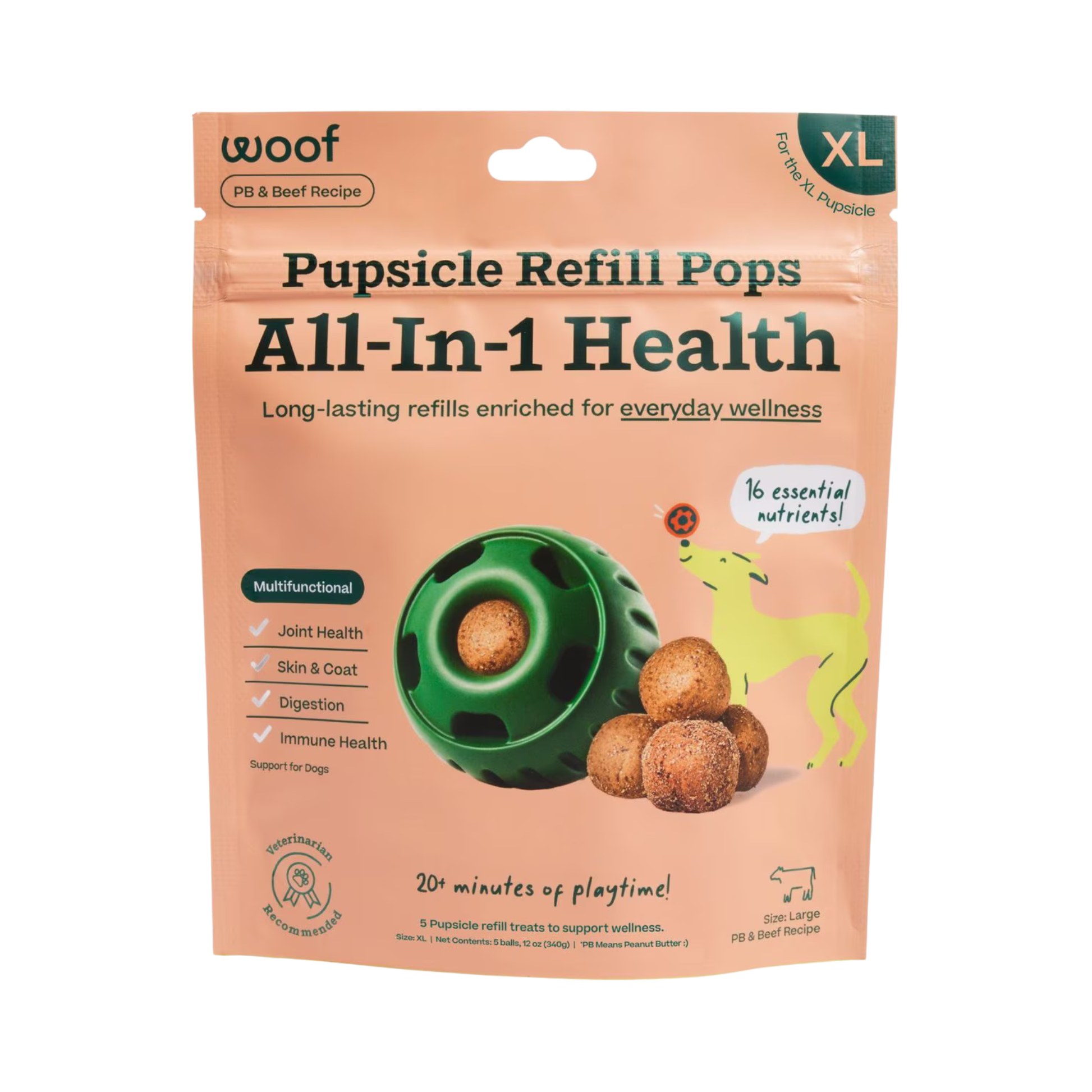 Woof All-in-One Wellness Pops