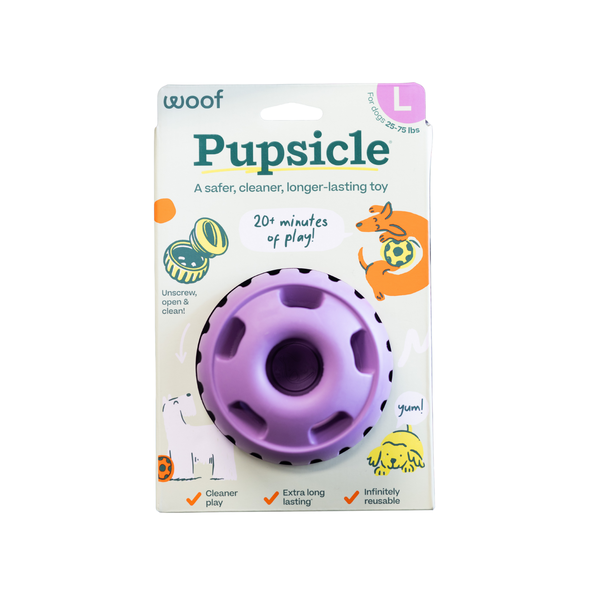 Woof Pupsicle Enrichment Toy