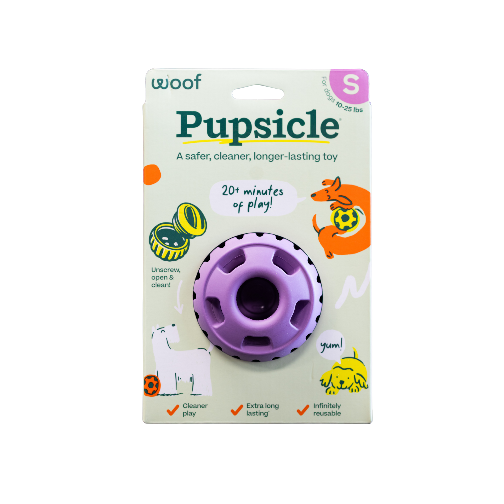 Woof Pupsicle Enrichment Toy