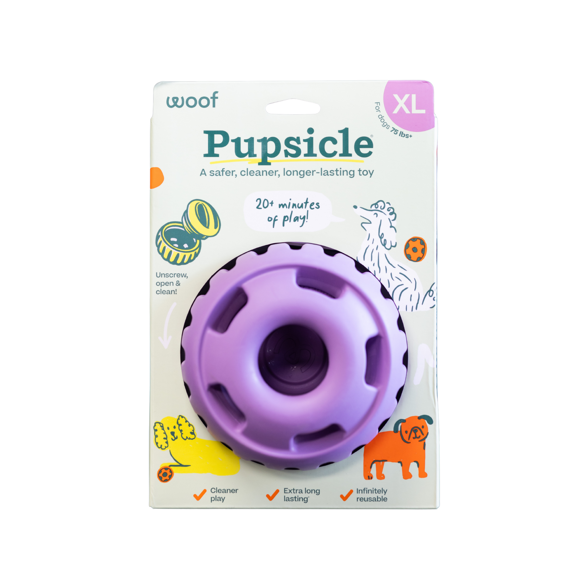 Woof Pupsicle Enrichment Toy