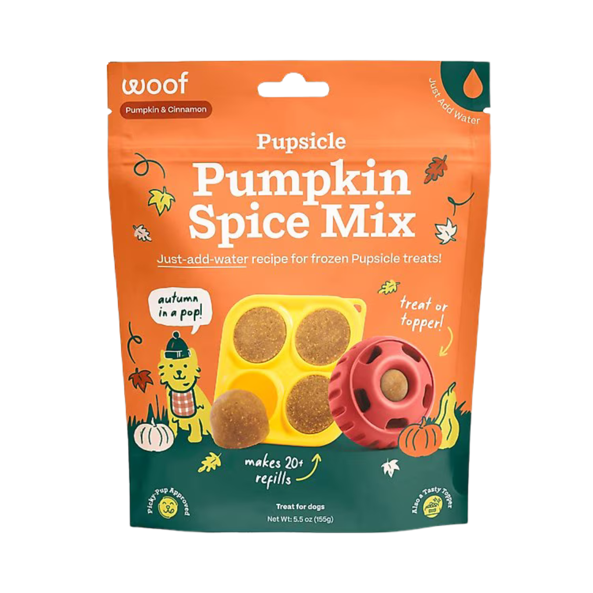 Woof Pumpkin Spice Pupsicle Mix