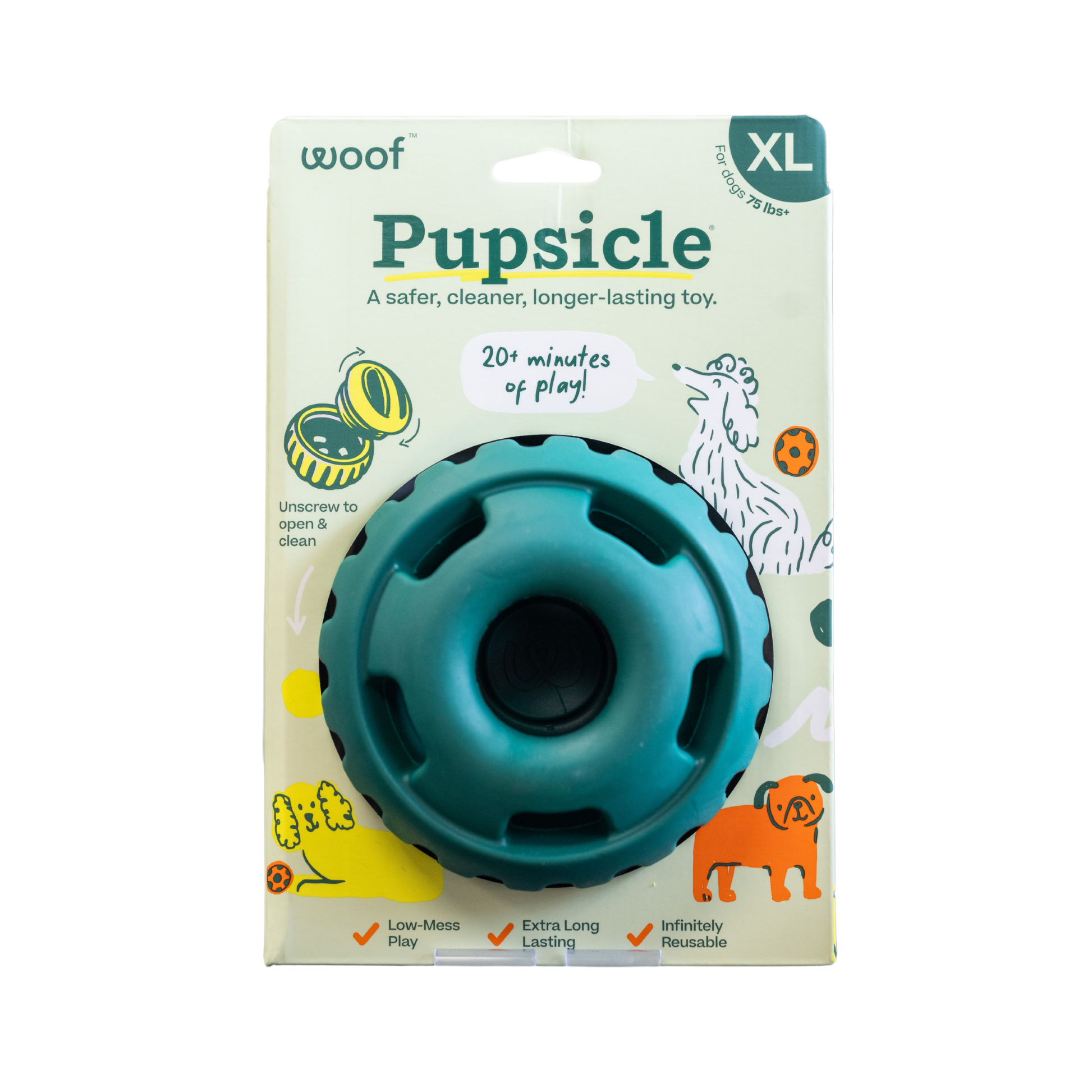 Woof Pupsicle Enrichment Toy