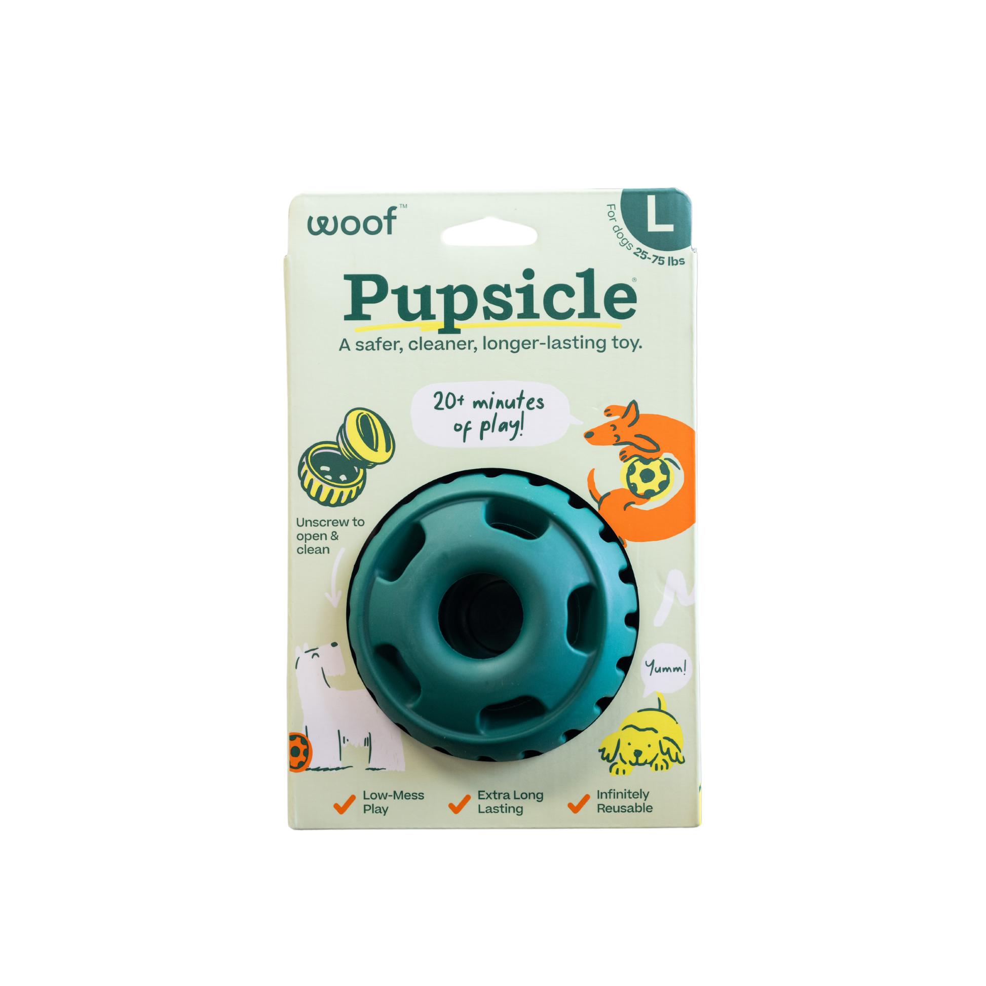 Woof Pupsicle Enrichment Toy