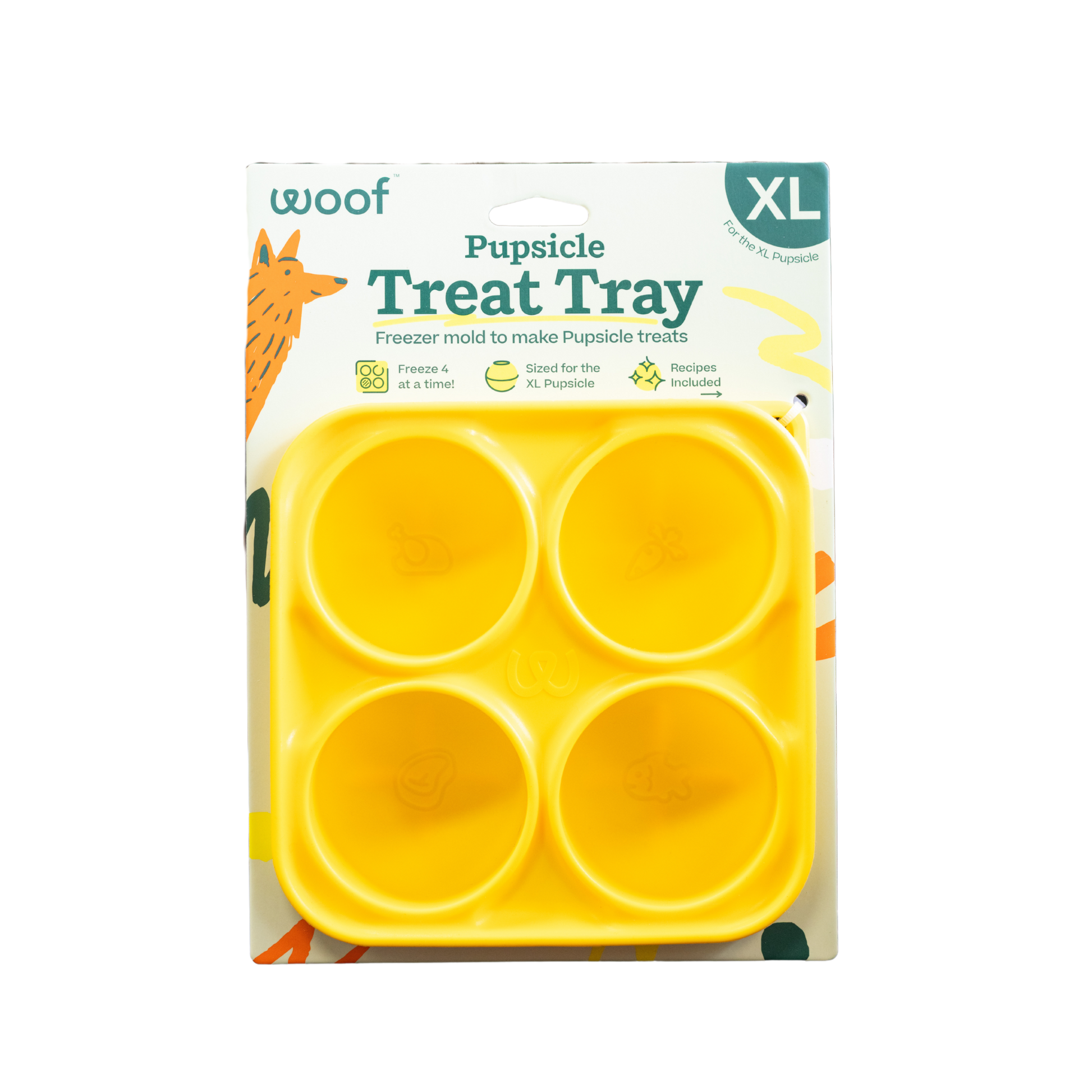 Woof Pupsicle Treat Tray