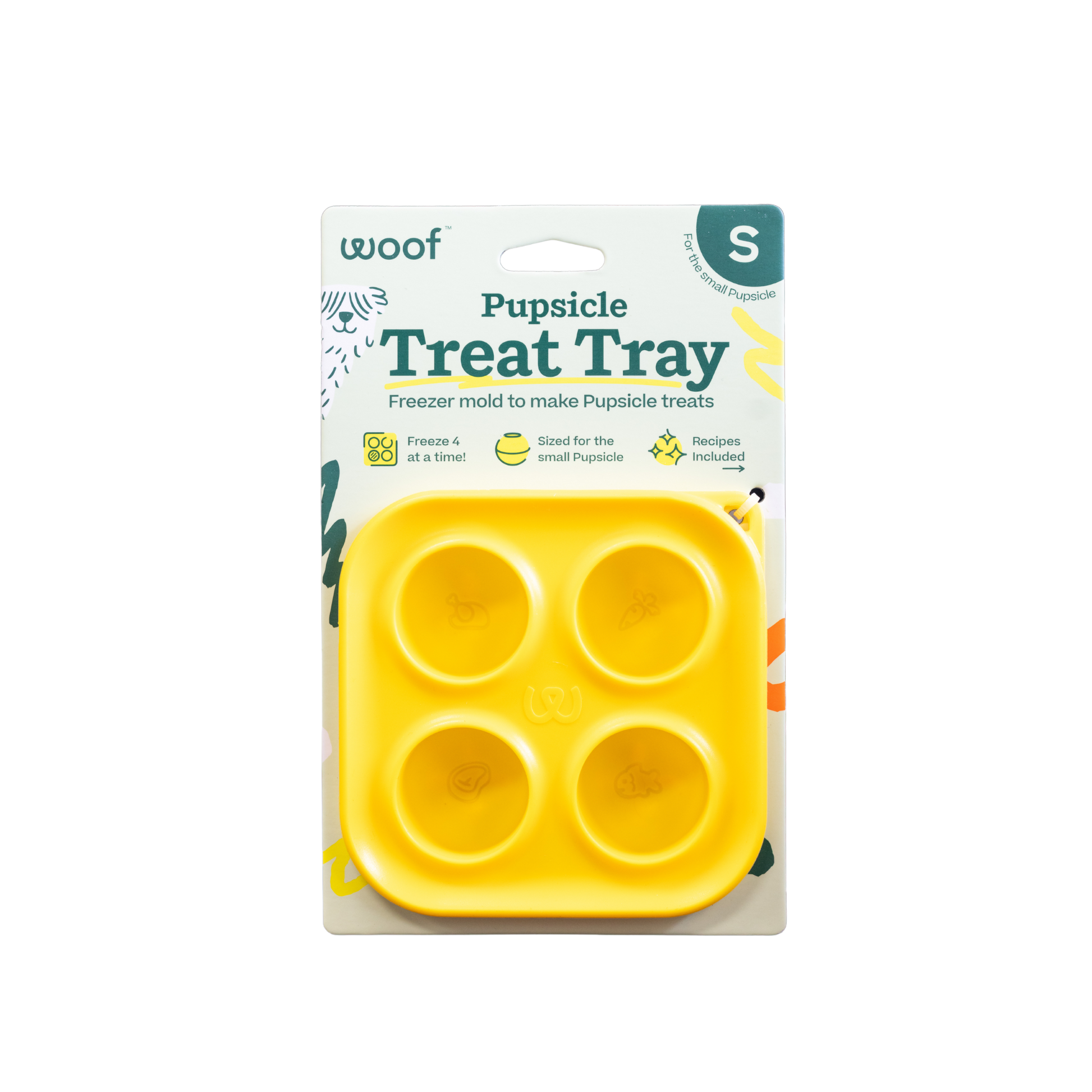 Woof Pupsicle Treat Tray