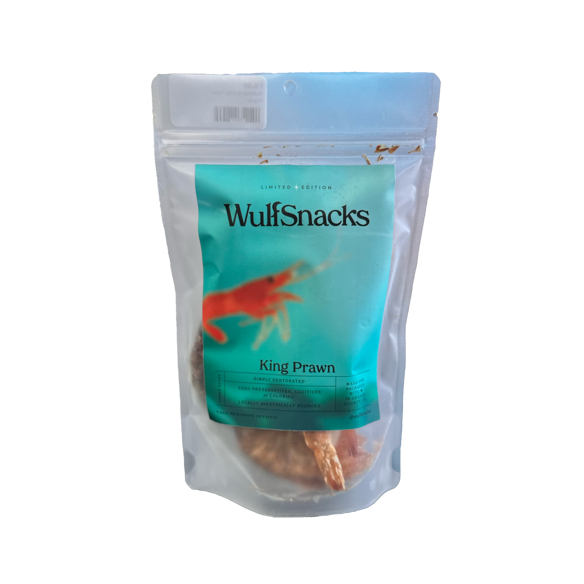 WulfSnacks Dehydrated King Prawn