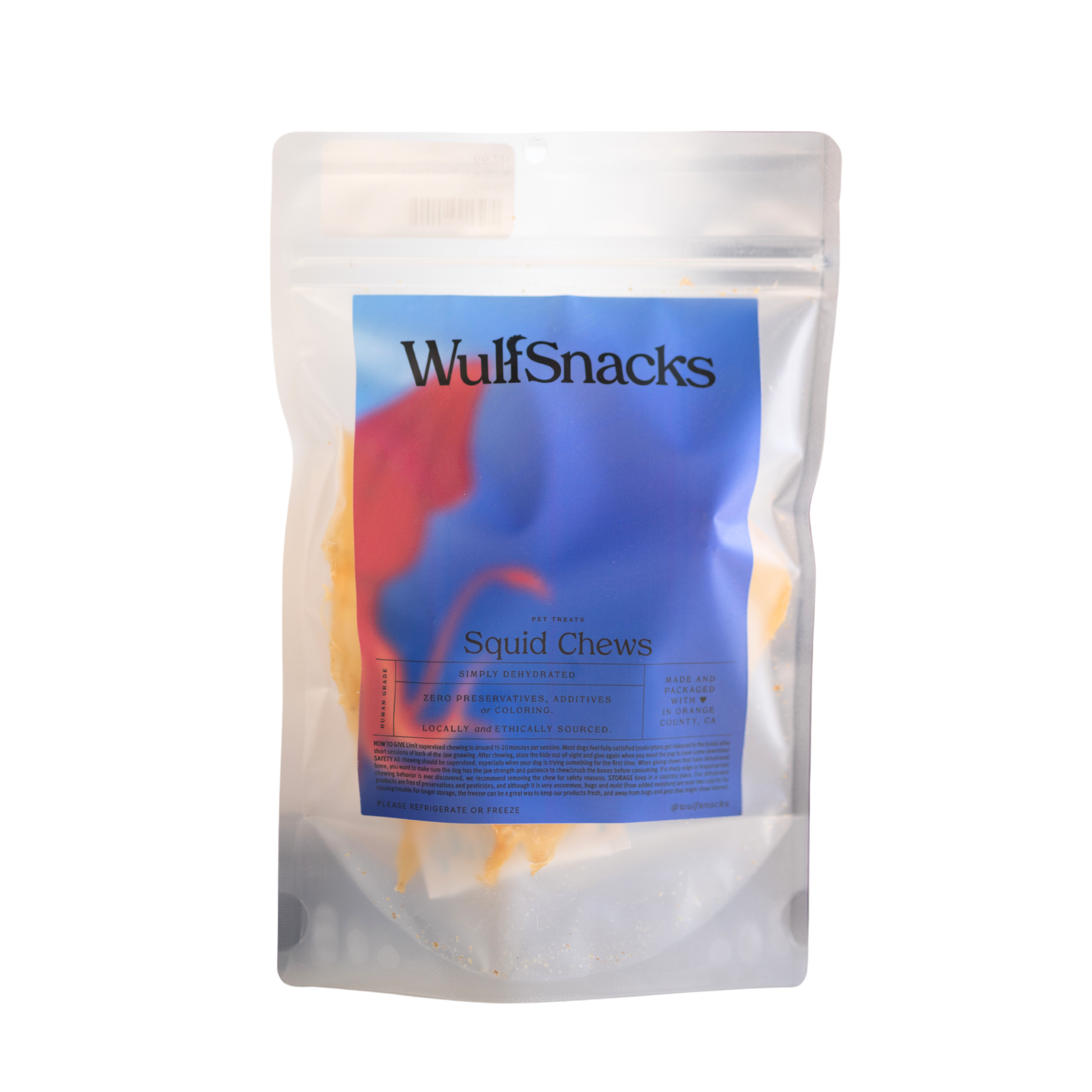 WulfSnacks Dehydrated Squid Chews