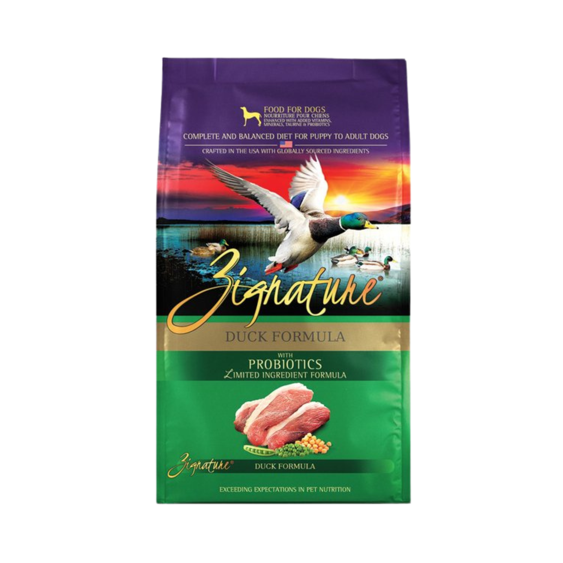 Zignature Duck Formula Dry Dog Food